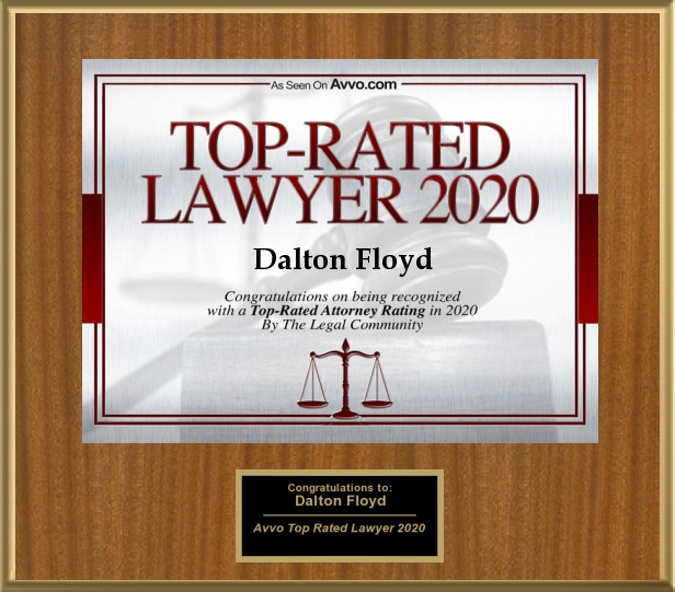 Top Rated Lawyer for AVVO 2020