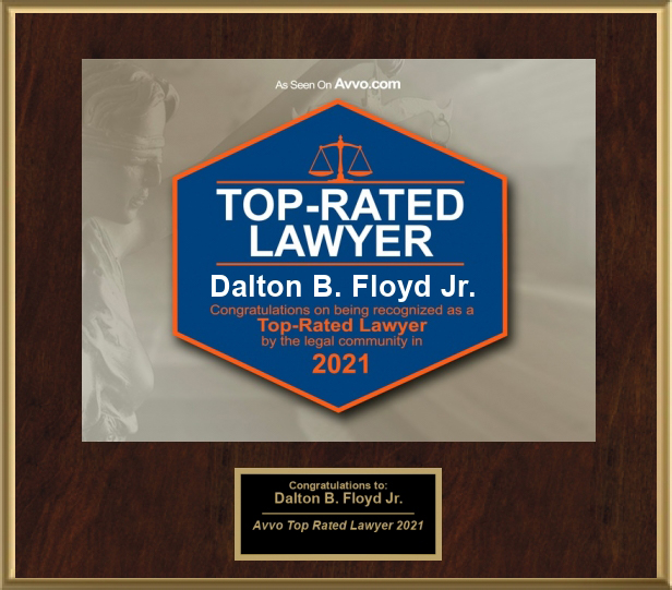 AVVO - Top-Rated Lawyer (2021) - Dalton B. Floyd, Jr.