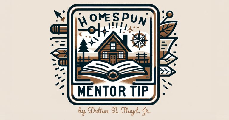 Homespun Mentor Tip