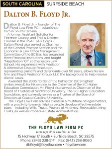 Law Journal - Martindale-Hubbell Preeminent Lawyers Award Dalton Floyd, Jr.